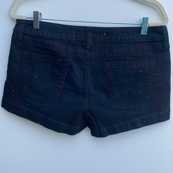 Standards & Practices denim shorts with sparkles - Picture 9 of 13